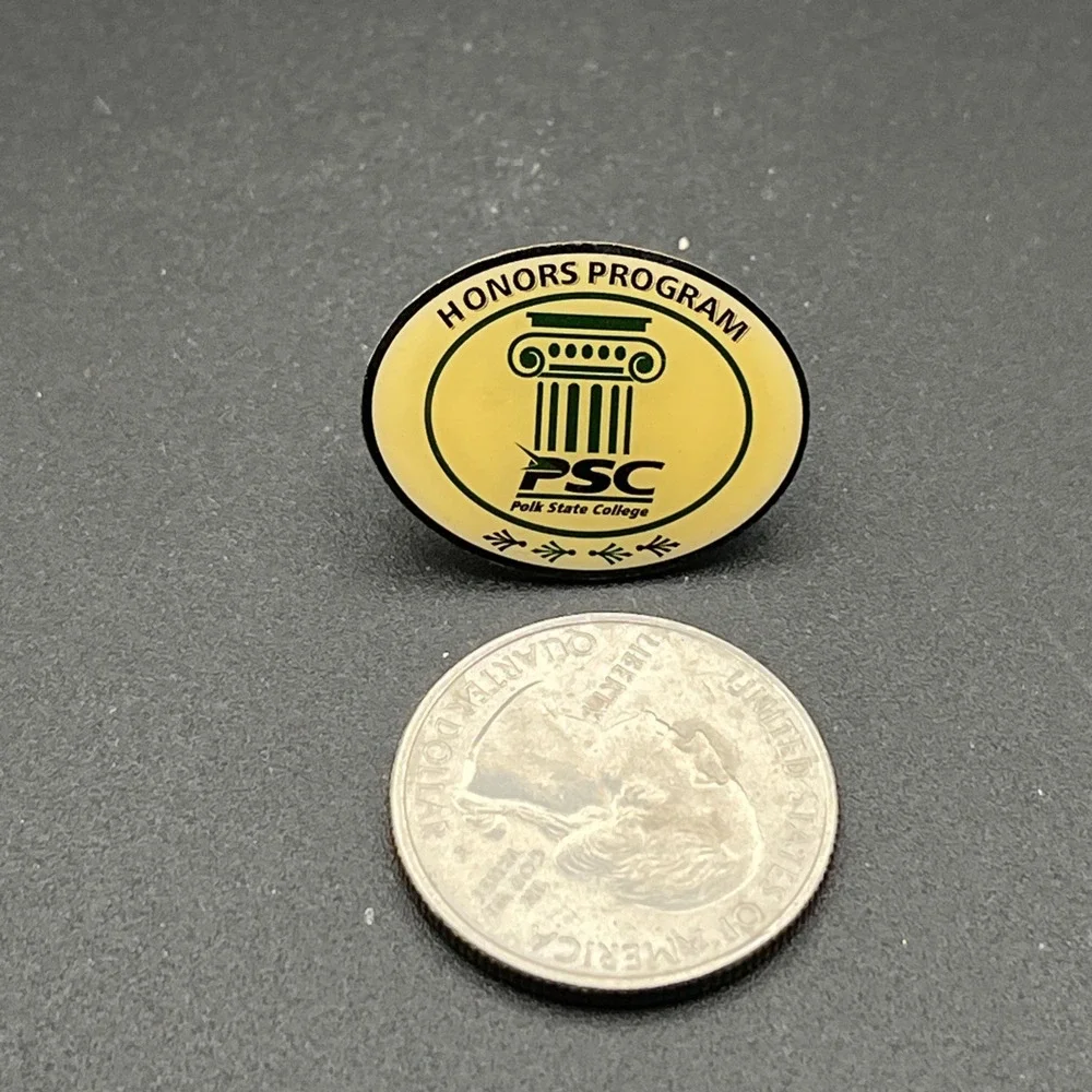 Polk State College Honors Program Lapel Hat Pin‎